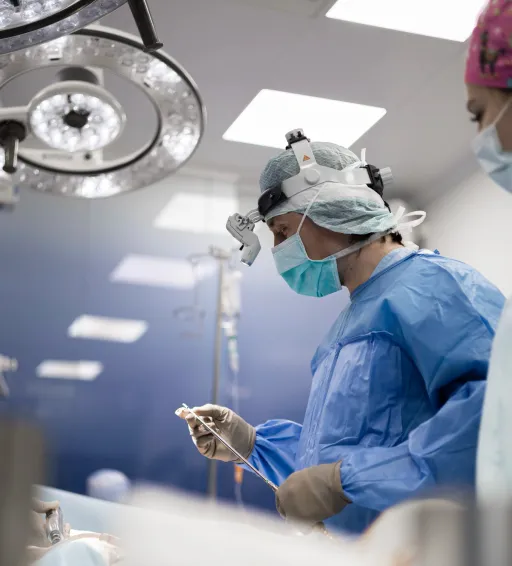 Chin liposuction surgery