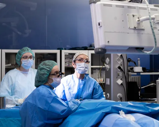 Endoscopic upper third face suspension surgery in Moscow