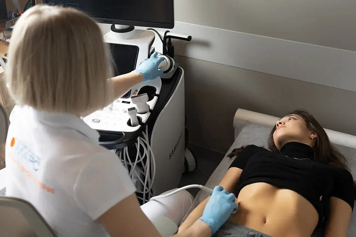 Abdominal ultrasound procedure