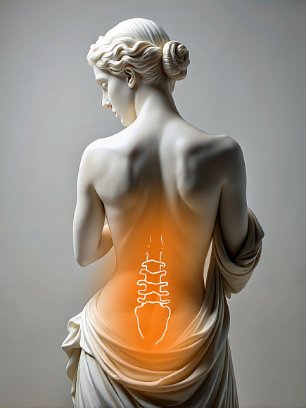 X-ray-guided facet joint injection (1 spinal segment)