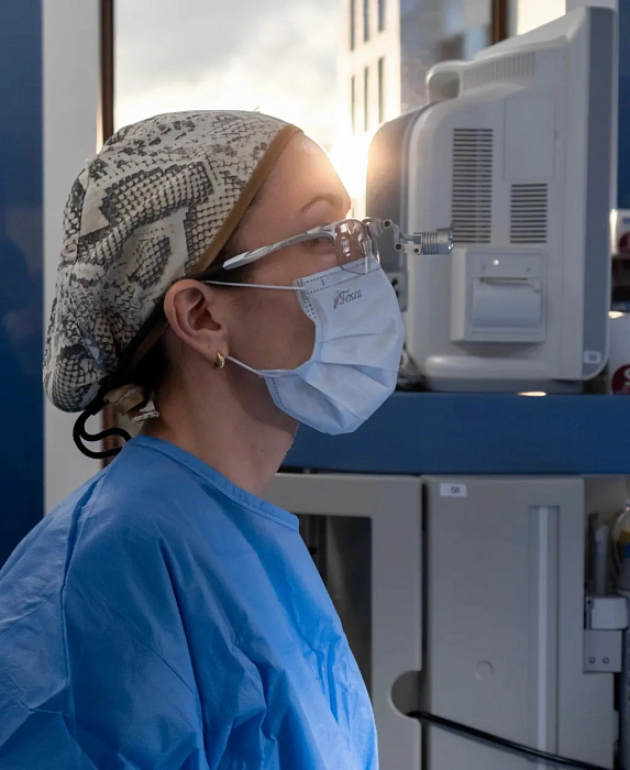 Thigh liposuction surgery