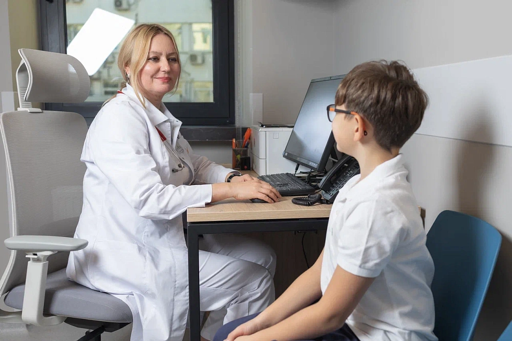 Elementary school health checkup for ages 7-12